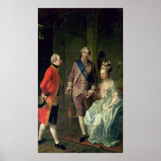 Poster Archduke Maximilian Franz visite Marie (Devant)