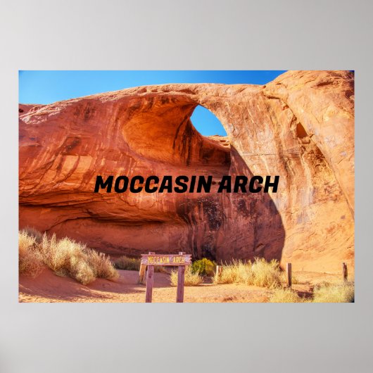 Poster Arche de Moccasin (Devant)