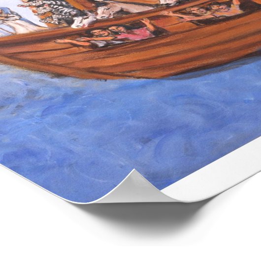 POSTER ARCHE DE NOAH (Coin)