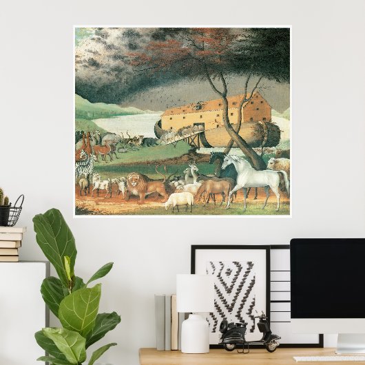 Poster Arche de Noé (Bureau à domicile)