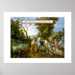 Poster Arche de Noé