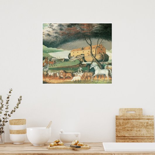 Poster Arche de Noé, 1846 (Cuisine)