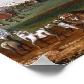 Poster Arche de Noé par Edward Hicks - Vers 1846 (Coin)