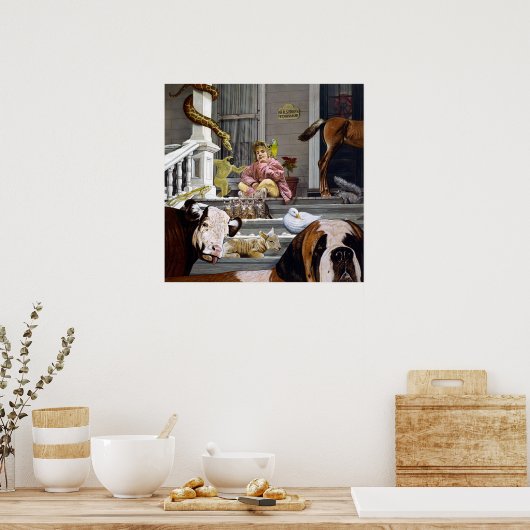 Poster Arche de Nora (Cuisine)