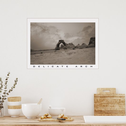 Poster Arche délicate (Cuisine)