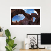 Poster Arche double (Bureau à domicile)