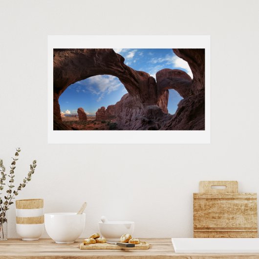 Poster Arche double (Cuisine)