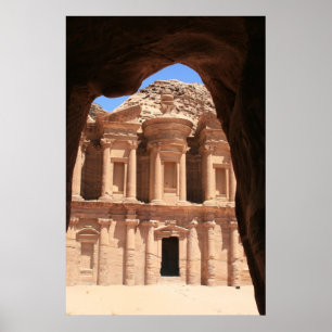 Poster arche du monastère de petra