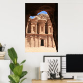 Poster arche du monastère de petra (Bureau à domicile)
