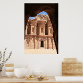 Poster arche du monastère de petra (Cuisine)