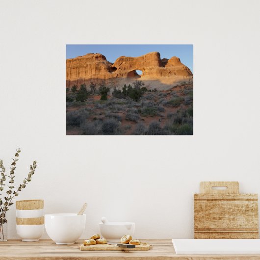 Poster Arche du tunnel le matin (Cuisine)