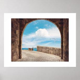 Poster Arche en pierre