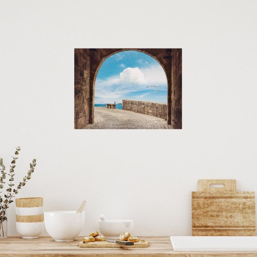 Poster Arche en pierre (Cuisine)