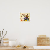 Poster Arche et point (Cuisine)