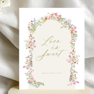 Poster arche fleurie jardin potager panneau de douche nup