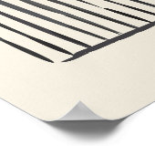 Poster Arche minimale du milieu du siècle (Coin)