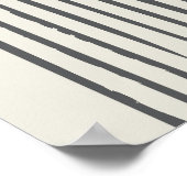 Poster Arche minimale du milieu du siècle avec cercle (Coin)