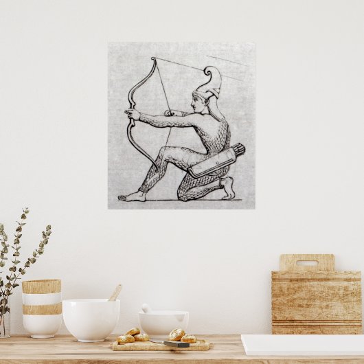 Poster Archer (Cuisine)