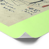 Poster Archer guerrier ou noble Ukiyo-e. (Coin)