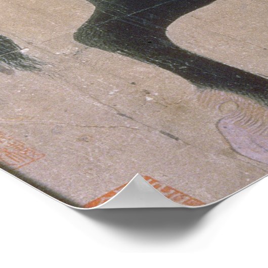 Poster Archer mongol à cheval (Coin)