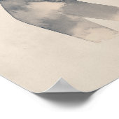 Poster Archeresse aquarelle Silhouette (Coin)