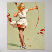 Poster Archery Pin-up (Devant)