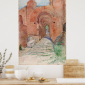 Poster Arches du Palais de Néron (1933) Cass Gilbert (Cuisine)