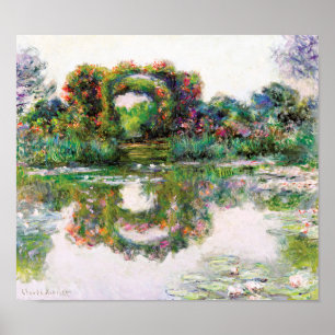 Poster Arches Flower Giverny Claude Monet Impressionnisme