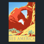 Poster Arches National Park Colorado co Vintage voyage<br><div class="desc">Arches National Park Colorado co :: Poster Vintage voyage</div>