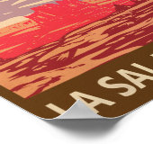 Poster Arches Parc national La Sal Mountains Point de vue (Coin)