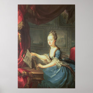Poster Archiduchesse Marie Antoinette le