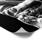 Poster Archie Shepp 1 par P. Baud Banlieues Bleues 2010 P (Coin)