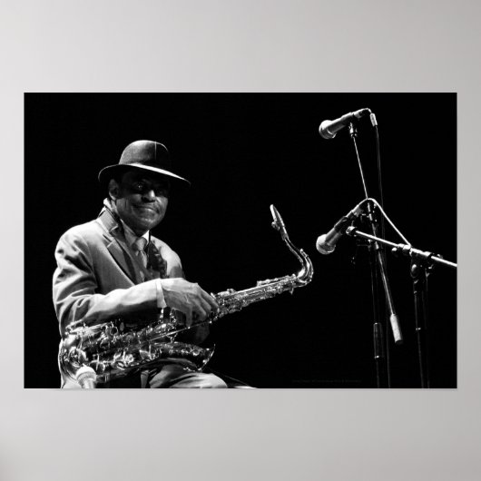 Poster Archie Shepp 1 par P. Baud Banlieues Bleues 2010 P (Devant)