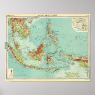 Poster Archipel malais 2