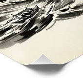 Poster Archipel- Trois Mers des Philippines Sumi-e (Coin)