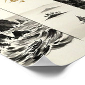 Poster Archipel- Trois Mers des Philippines Sumi-e (Coin)