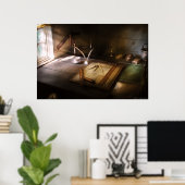 Poster Architect - Table de rédaction (Bureau à domicile)