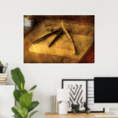 Poster Architecte - Le rapporteur pour avis (Bureau à domicile)
