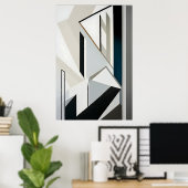 Poster Architectural Balance (Bureau à domicile)