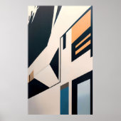 Poster Architecture Abstraite (Devant)