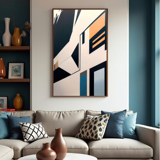 Poster Architecture Abstraite