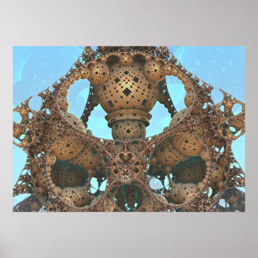 Poster Architecture Abstraite (Devant)