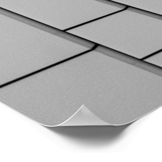 Poster Architecture Abstraite contemporaine (Coin)