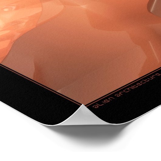 Poster architecture alien (Coin)