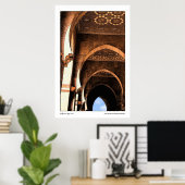 Poster Architecture arabe (Bureau à domicile)