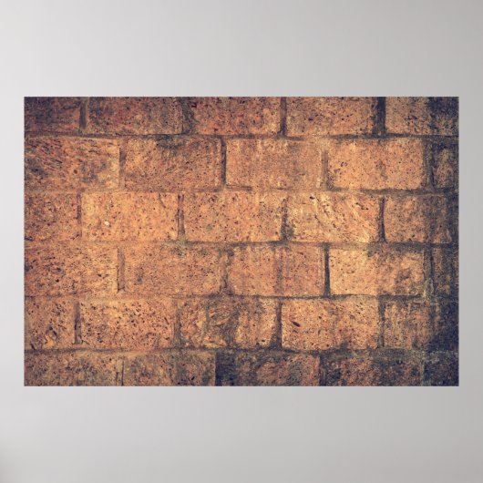 Poster Architecture briques murs pierres (Devant)