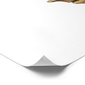 Poster Architecture Classique vintage, Temple Entablature (Coin)