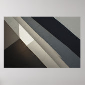 Poster Architecture Concrete Abstraite Minimaliste (Devant)