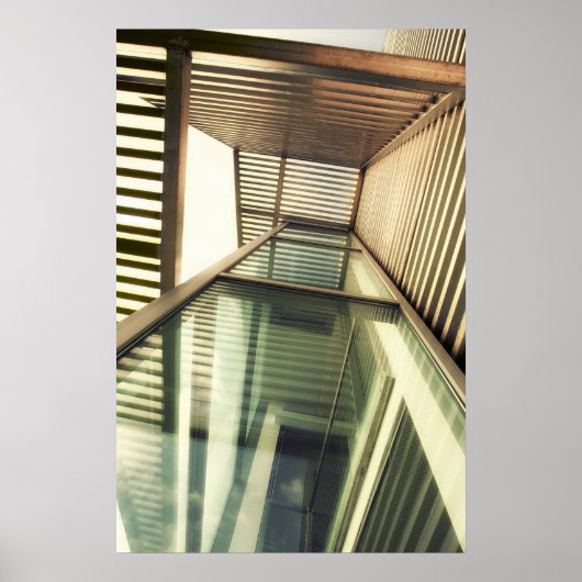 Poster Architecture contemporaine (Devant)