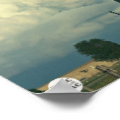 Poster Architecture dans les nuages (Coin)